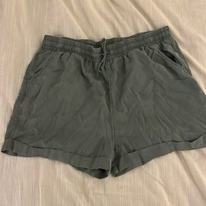 Universal Thread Green Drawstring Shorts